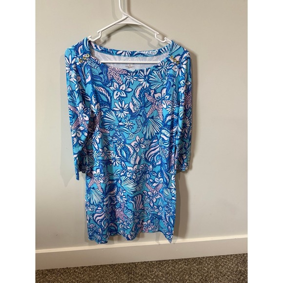 Lilly Pulitzer Dress SOUND THE SIRENS Medium - Picture 1 of 3